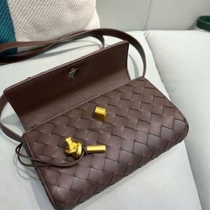 Mała torebka Bottegs na ramię wenetyk tkane mini praktyczne andiamo torebka Wysokiej klasy torby crossbody Square Lady Women Enven LPV9