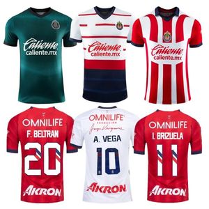 2023 2024 Chivas de Guadalajara Jerseys 23 24 A.zaldivar Calderon J.Macias Brizuela A.vega F. Beltran Home