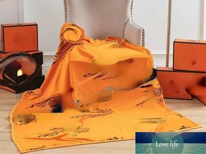 Modedesigner filt kast filtar soffa sängplan resor korall fleece filt badhandduk lyxig gåva till festbröllop