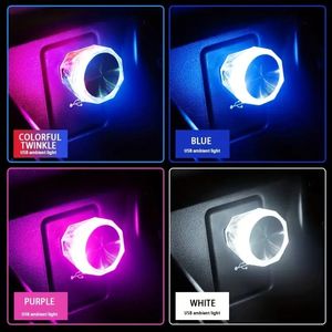 Luzes de LED interiores do carro USB sem fio - mude de cores e crie uma atmosfera colorida no seu carro!