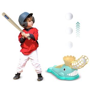 Sports Toys Baseball Pitching Machine Play Play Set Out Outdoor for Kids Criandler Games Indoor Games Backyard 231219