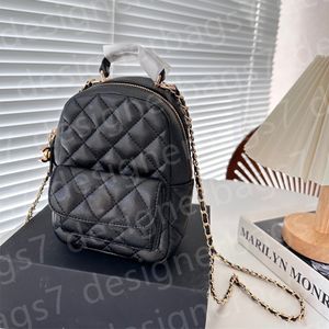 Popüler Klasik ve Şık Düz Renkli Pırlanta Damalı Mini Sırt Çantası Tasarım Lüks Çanta Kayışı Çantalar Crossbody Tasarımcı Çanta Kadın Lüksler Çanta Sırt Çantası