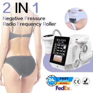 Rotary negativt tryck Vakuum RF Machine Body Sculpting Fat Viktminskning Celluliter Reduktion Skin FÖRETAG Icke-invasiv skönhetsutrustning