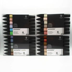 Winsor ton Promarker Set Art Markers 6pcs Style 231220