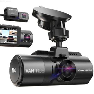 CAR DVRS VanTrue N4 Cam Cam 4K Car Rejestrator 3 w 1 samochód DVR Kamera tylna z tyłu z GPS Nocna Noc