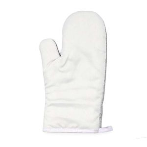 Blank Sublimation Oven Mitts Set Oven-Gloves Hot Pad Sublimation-Pot Holder For DIY Kitchen Accessories Heat Resistance Lege Sublimatie Ovenwanten Set