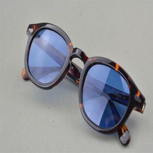 Design a marchio lussuoso 3 dimensioni telaio da sole a colori occhiali da sole lemtosh johnny depp vetrali occhiali di alta qualità con rivettatore di freccia 1915325i