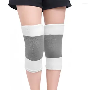 Knee Pads 1 Pair Elastic Towel Compression Sleeve Warm Protector Joint Pain Arthritis Relief Pad For Dance Ski Cycling