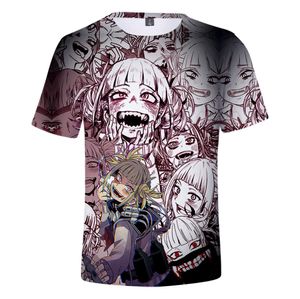 mens tshirts summer 2019 My Hero Academia Himiko Toga 3D print funny t shirts School College Boku no Hero Academia Anime tshirt1586184