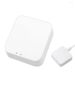 スマートホームコントロールTuya Mini Wireless Gateway BluetoothCompatible Zigbee3 0携帯電話アプリエアコンWiFi Hub Electric6539969