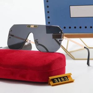 Luksusowe designerskie okulary przeciwsłoneczne dla kobiet męskie okulary słoneczne Uv400 Podróżowanie okularów przeciwsłonecznych mody plażowe szkło unisex spolaryzowane okulary jazdy z pudełkiem G2312226PE-3