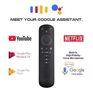 PC Fjärrkontroller G50S Voice Air Mouse GyroScope Smart Android TV 2.4G USB Wireless IR Learning Control för YouTube Drop Delivery C DH40D