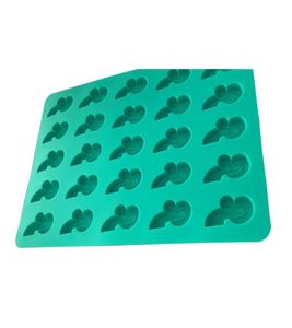 Ultimi stampi da forno da cucina per cioccolatini eseguono gummi sillicon stampo da cucina a corto di toolling stampi verdi del colore verde9062894