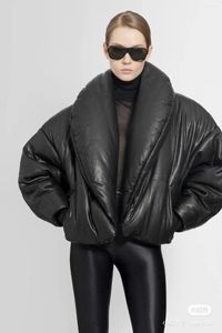 女性用トレンチコート210216812949ハイエンドファッション環境に優しいレザーラペルジャケットコットン