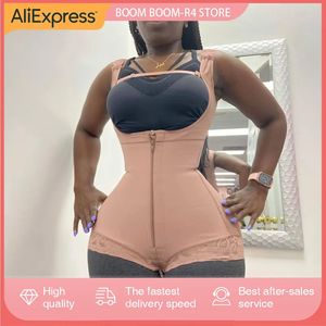 High Compression Women Double Compression Garment Adjustable Straps Hourglass Figure Girdle 231221