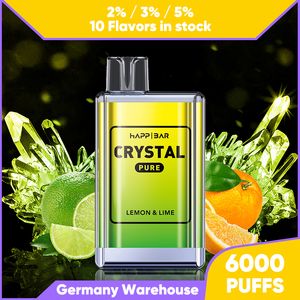 China Vape Factory Großhandel I Vape 10 Fruchtgeschmack E-Zigarette Vape Bar Verdampfer E-Zigarette Preis 6000 Puff Plus Einweg-Vapes