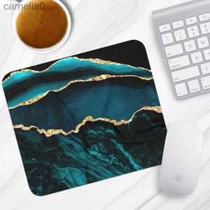 Mouse Pads Bilek Rests Nordic Style Mermer Mousepad Kauçuk Oyun Dizüstü Bilgisayar Masası Mat Fare Pad Bilek Mat Ofis Masası Set Accessoriesl231221