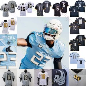 Maglia da calcio PERSONALIZZATA UCF Knights Central Florida NCAA College McClain John Rhys Plumlee RJ Harvey Johnny Richardson Tre'mon Morris-sfacciato H