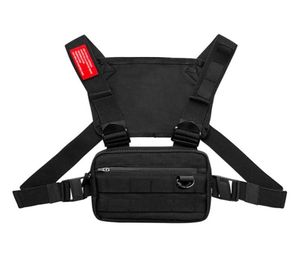 2020 1PCS Men Tactical Waist Bag Tactical Vest Chest Pack Hip Hop Function Chest Rig Pack8025019