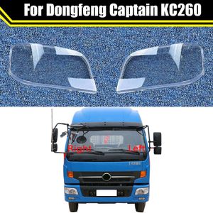 Auto Case Headlamp Caps för Dongfeng Captain KC260 bilens främre strålkastarobjektiv Lampskärmslampdäcke Huvudlampa Ljusskal
