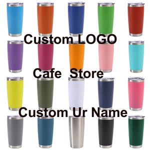 Custom 20oz Beer Mug Sublimation Straight Skinny Tumbler Blank Stainless Steel Tumbler DIY Cups Vacuum Insulated Car Coffee 231220