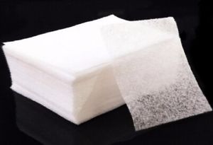 Confezione da 1500 pezzi Salviette in cotone per unghie Gel UV Nail Tips Polish Remover Cleaner Lint Paper Pad Nail Art Pulizia Strumento per manicure8673960