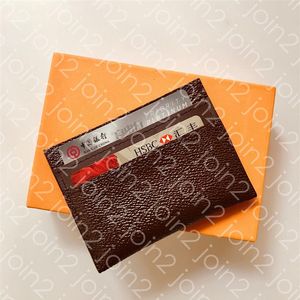 Porte Cartes Double M62170 고품질 패션 신용 카드 홀더 지갑 카드 소지자 Bussiness Card Case 상징적 인 Eclipse Waterproof283c