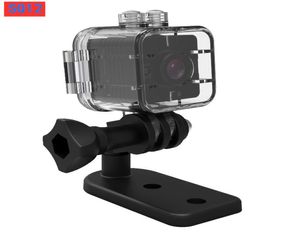 SQ12 Mini IP Camera HD 1080P Impermeabile Obiettivo grandangolare Videocamera Sport DVR Visione notturna a infrarossi Micro Cam Piccole telecamere2463946