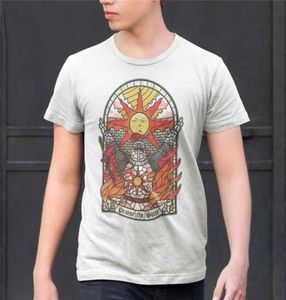 Men039s Dark Souls 3 Sun Tshirtの教会青少年TシャツCotton Tシャツファッション服2105128481785