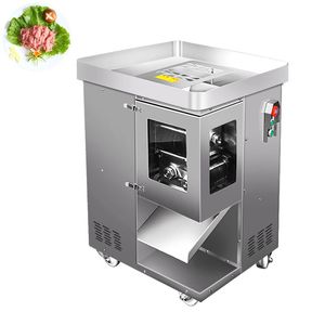 Máquina de corte de carne Aço inoxidável cortador de carne elétrica Slicer Máquina de corte de barracas de fatia de vegetais multifuncionais