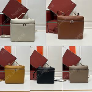 Neue Frauenbeutel Lunchbox -Tasche LP Rucksack echter Leder -Rucksack Handtasche Rucksack Litchi gemustertes Umhängetasche