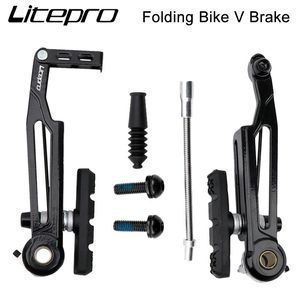 Litepro Bicycle V Brake Set Folding Bike Arms Direct Mount BXM 110mm Extended Caliper Cantilever Cycling Accesories 231221