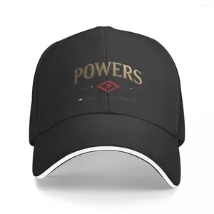 Бейсбольные кепки Powers Irish Whisky Logo Классическая футболка Бейсбольная кепка с защитой от ультрафиолета Солнечная шляпа Регби Женские шляпы 2023 Мужские шляпы