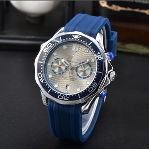 패션 브랜드 Omegity Wrist 시계 시계 New Men 's Lady Watche All Dial Work Quartz Movement Watch Classics Luxury Professional Wristwatches 크로노 그래프 시계