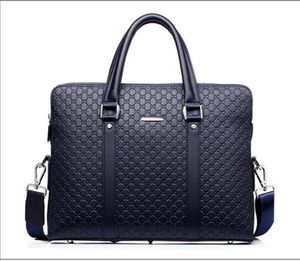 Men Fashion Business Briefcase High Quality Leather Handbag Large Capacity Shoulder Bags Laptop Messenger Bag 231220
