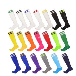 3 par Summer High Football Socks Adult Strumpor Män Kvinnor Kneehigh Sports Children Antislip Handdukstrumpor 231220