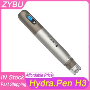 Hydra.Pen H3 Penna Derma Wireless Rullo Microneedling Professionale con 2 Pezzi Cartucce a 12 Pin Derma Stamp Cura della Pelle Spa Applicatore di Siero Micro Ago Timbro Strumento MTS