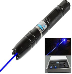 Rock 450nm Blue Laser Pointer Light Beam High Powerful 500000m Whole3465139