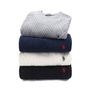 Herrtröja mode hösten grundläggande runda hals solid färg tröja mäns vinter casual stickad elastisk smal passform varm pullover