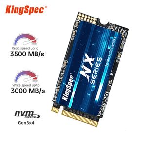 Kingspec M2 NVME SSD 128GB 256 ГБ 512 ГБ 1 ТБ жесткий диск M.2 2242 PCIE M2 NMVE Внутренний твердотельный диск для рабочего стола для ноутбука 231220