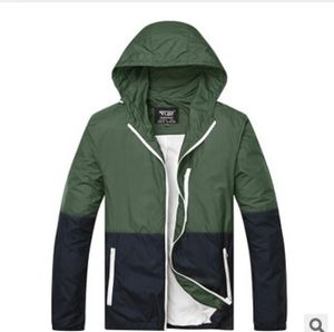 Jacke Männer Windbreaker Coat Modetode -Jacke Mode Männern Dünne Outwear Casual Basic Army Green Jackets7454898