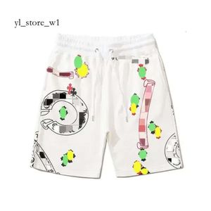 Chromes Designers Heart Ch Fashion Clothing Cotton Chromese Loose Swimwear Letter Printing Beach Pants Chrome Pants 4499