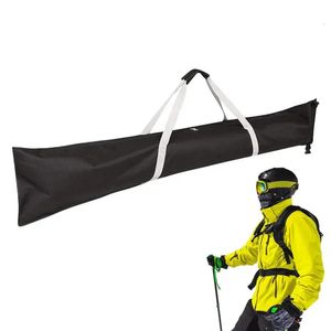 Borsa da campeggio per sci all'aperto da 185 cm Maniglia durevole Attrezzatura da sci e snowboard Borsa da viaggio impermeabile per occhiali da snowboard Guanti 231220