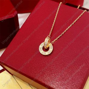 Umbu Pendant Necklaces Love Jewelry Luxury Necklace Women Mens Gold Chain Designer Couples Matching Link White Plated Titan