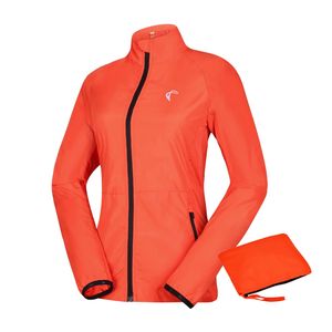 Cykeljackor Waterproof Woman Packable Windbreaker Jacket Superlätt och synlig utomhusaktiv Cykling Running Skin Coat Multi Color 231216