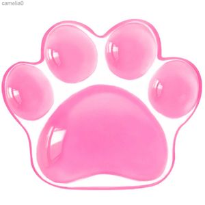 Mouse Pads Handgelenk ruht Exco-Maus-Handgelenk Pad süßer Schmerz-Relief-Handgelenk Port mit rutschfestem Basis weiches Siliziumpolster für Mausbüro und GamingL231221