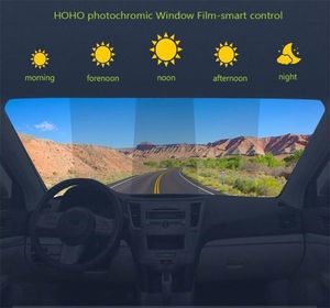 HOHOFILM 4575VLT fönsterfärg smart pochromic film fönster film värmesätt solenergi 152cmx50cm 2103173504788