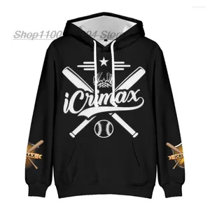 Herrtröjor hoodie män icrimax tröjor streetwear teenage pojke barn kläder höst vinter tröjor