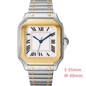 Moda luksusowy zegarek dla kobiet i męskich zegarków Wodoodporna ze stali nierdzewnej szafirowej szklarki super luminescencyjne zegarek 01