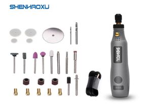 Mini Cordless Drill Elektrowerkzeuge Elektrische 36 V Bohrmäppchen -Mahl -Zubehör Set drahtloser Gravurstift für Dremel Home DIY 218468128